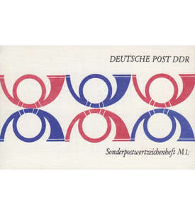 DDR Sondermarken-Heftchen SMHD 10 I postfrisch ** 6 Posthrner