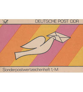 DDR Sondermarken-Heftchen SMHD 18 postfrisch ** Brieftaube