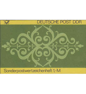 DDR Sondermarken-Heftchen SMHD 23 postfrisch ** Ornament