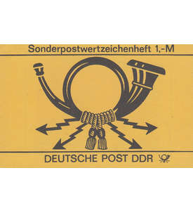 DDR Sondermarken-Heftchen SMHD 29 postfrisch ** Posthorn