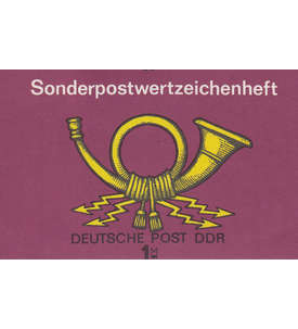 DDR Sondermarken-Heftchen SMHD 41 postfrisch ** Posthorn