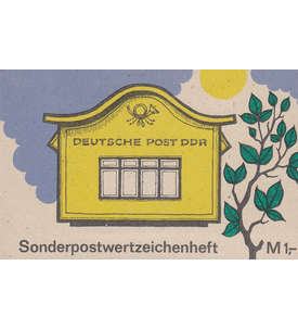 DDR Sondermarken-Heftchen SMHD 42 postfrisch ** Briefkasten