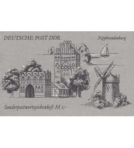 DDR Sondermarken-Heftchen SMHD 46 postfrisch ** Neubrandenburg