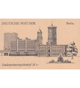 DDR Sondermarken-Heftchen SMHD 47 postfrisch ** Berlin