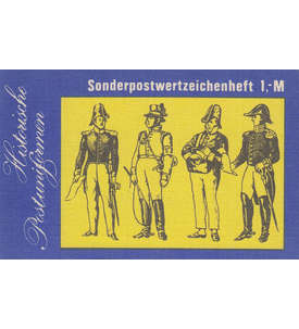 DDR Sondermarken-Heftchen SMHD 25 II postfrisch ** Historische Postuniformen