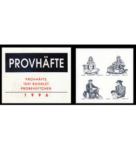 Schweden Probeheft Nr. 220 mit Nr. 1964-1967 postfrisch **