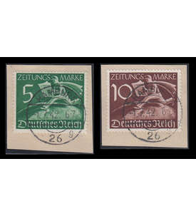 Deutsches Reich Briefstcke mit Nr. Z738-739