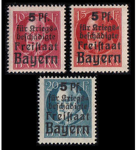 Deutschland bis 1920 postfrisch **  mit Bayern Nr. 171-173A