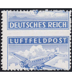 Deutsches Reich Feldpost Nr. 1B postfrisch Verzähnung