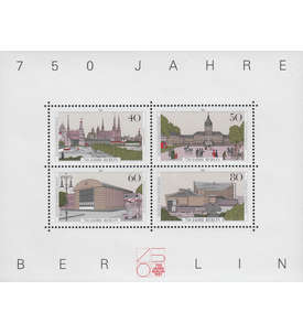 Berlin Block 8 postfrisch ** Plattenfehler