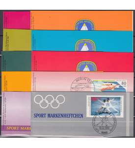 Berlin Sport Markenhefte 1979-1988 postfrisch **