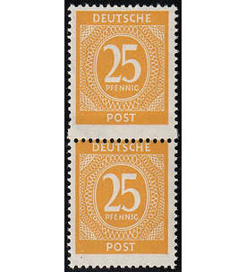 All. Besetzung Nr. 927  postfrisch ** fehlende Zahnreihe als senkrechtes Paar