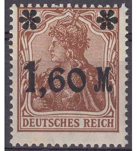 Deutsches Reich Nr. 154 postfrisch ** verschobenes Markenbild
