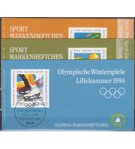 BRD Bund Sportmarkenheftchen 1994 postfrisch ** 3 Hefte