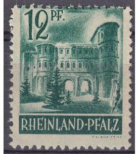 Französische Zone Rheinland-Pfalz Nr. 4 postfrisch ** Verzähnung