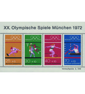 BRD Bund Block 8 postfrisch ** 100er Päckchen Olympia 1972