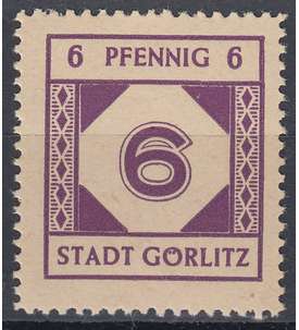 Deutsche Lokalausgabe Görlitz Nr.6x postfrisch **