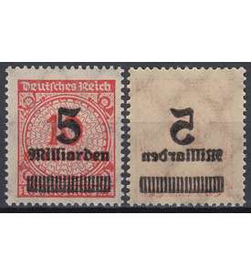 Deutsches Reich Nr. 334 postfrisch ** Aufdruck auf Gummiseite