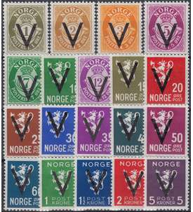 Norwegen Nr. 237-256 Y postfrisch **