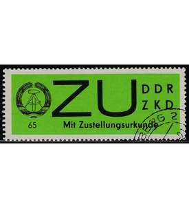 DDR Dienst ZKD Nr. E 2y gestempelt
