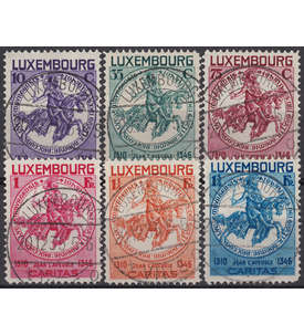 Luxemburg Nr. 259-264 gestempelt Kinderhilfe 1934