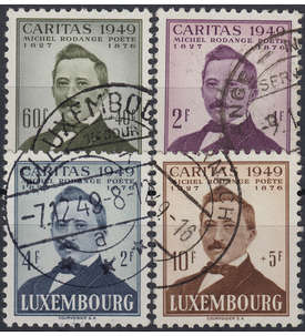 Luxemburg Nr. 464-467 gestempelt Caritas 1949