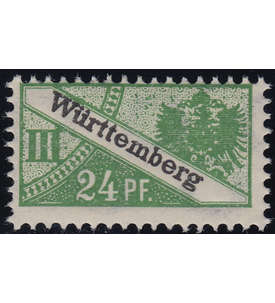 Wrttemberg Gebhrenmarke