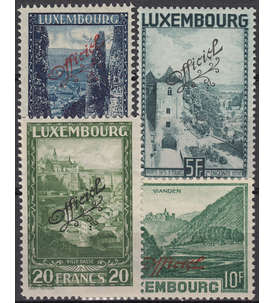 Luxemburg Nr. 147B, 174, 176 + 178 postfrisch Hochwerte