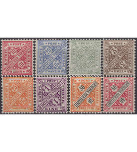 Wrttemberg Nr. 203,204,206,208,210,212,215,216 postfrisch **