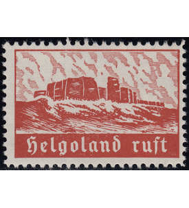 Deutsches Reich Vignette Helgoland ruft