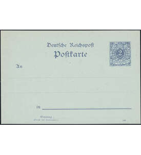 Deutsches Reich - Postkarte mit Eindruck der Nr. 52 (P44)