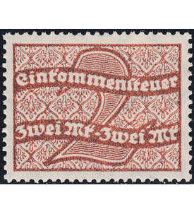 Deutsches Reich Einkommenssteuermarke 2 Mark postfrisch **