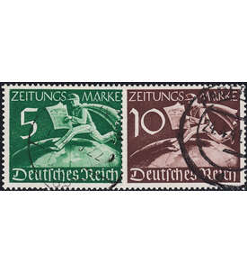 Deutsches Reich 100 verschiedene Werte mit Nr. Z 738 - Z 739 gestempelt