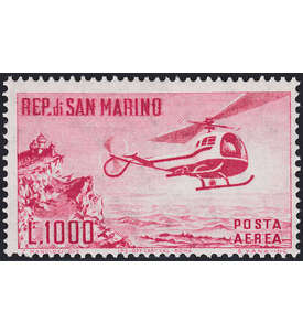 San Marino Flugpost 1961 Nr. 696 postfrisch **