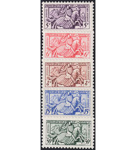 Monaco Freimarken 1955 Nr. 497-501 postfrisch **