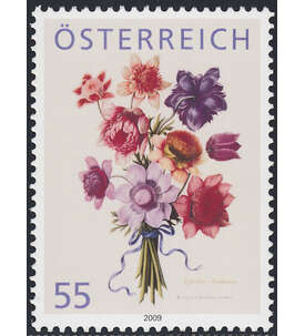 sterreich Nr. 2821 postfrisch Treuemarke 2009 Anemonenstrau