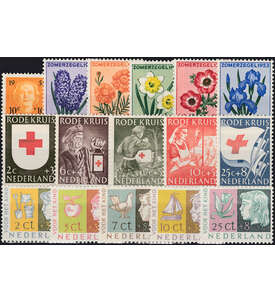 Niederlande 1953 postfrisch Nr. 606-635 ohne Nr. 612-614 und Nr. 620-630
