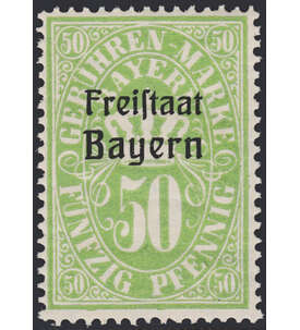 Bayern - Steuermarke 50 Pfennig Gebhren-Marke