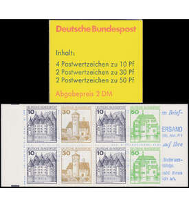 BRD Bund Markenhefte MH 22 in 14 ver. Varianten postfrisch **