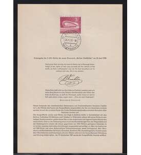 Berlin 50er-Jahre postfrisch mit ETB 37 (Nr.154)