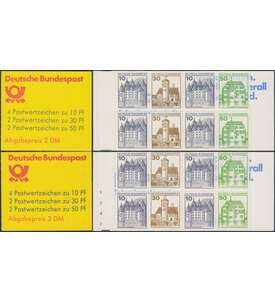 BRD-Markenheft 22 ad K2 I+II postfrisch **
