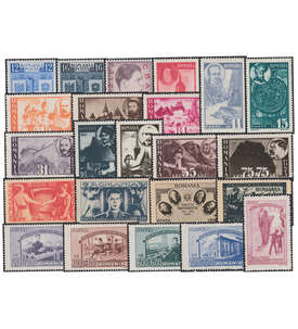 Rumänien-Sammlung postfrisch** 1940er Jahre mit Nr. 836-846