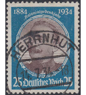 Deutsches Reich 100 ver. Werte mit Nr. 543 gestempelt