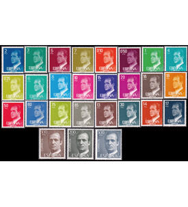Spanien Juan Carlos ex Nr. 2238-2656 postfrisch auf Phosphor - Papier