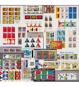 Niederlande - Blockkollektion von 30 postfrischen Bl�cken von 1965 bis 2001