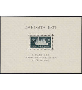 Danzig Block 1a postfrisch**