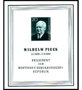DDR postfrisch mit Block 16
