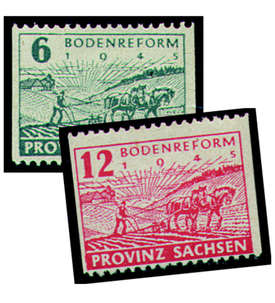 SBZ Nr. 85-86B postfrisch Postmeisterzhnung