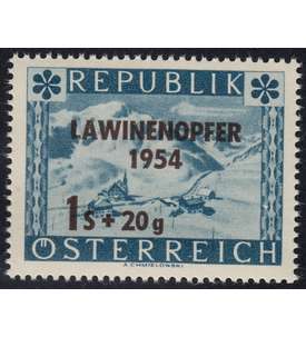 sterreich Nr. 998 VI postfrisch ** Plattenfehler