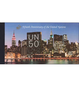 UNO New York postfrisch ** Markenheftchen 1